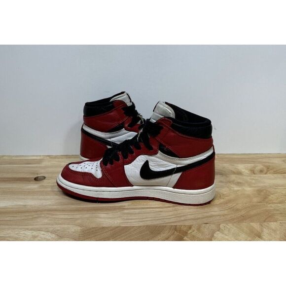 Jordan 1 Retro High OG NRG Homage to Home 2018 Size 4 / Women’s 5.5 Bred Chicago - Picture 7 of 13